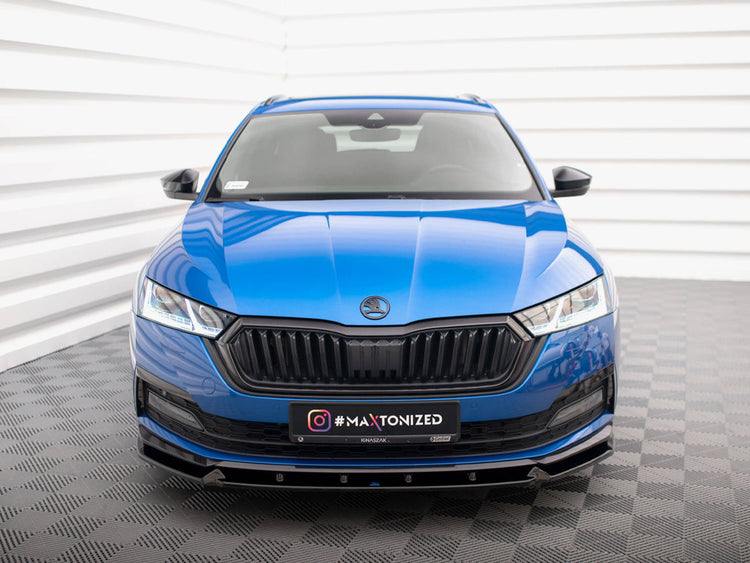 Front Splitter V.1 Skoda Octavia Sportline Mk4 - Wayside Performance 