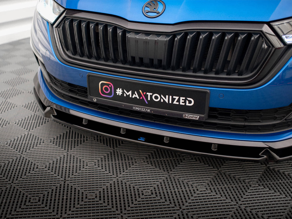 Front Splitter V.1 Skoda Octavia Sportline Mk4 - Wayside Performance 