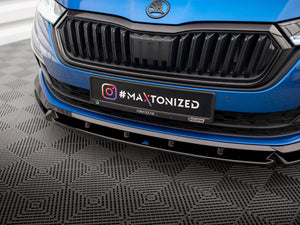 Front Splitter V.1 Skoda Octavia Sportline Mk4 - Wayside Performance 