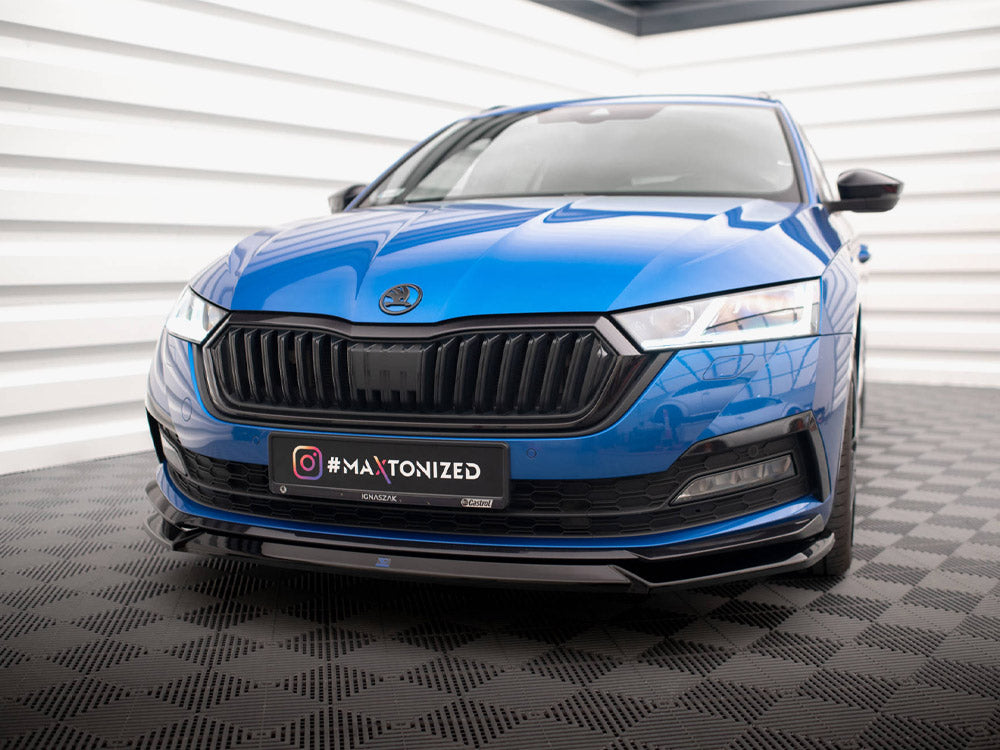 Front Splitter V.2 Skoda Octavia Sportline Mk4 - Wayside Performance 