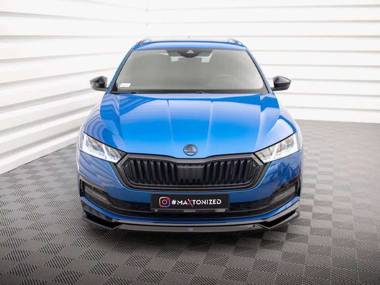 Front Splitter V.2 Skoda Octavia Sportline Mk4 - Wayside Performance 