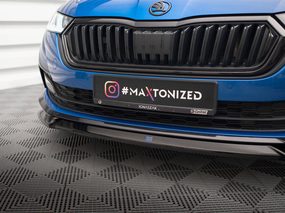 Front Splitter V.2 Skoda Octavia Sportline Mk4 - Wayside Performance 