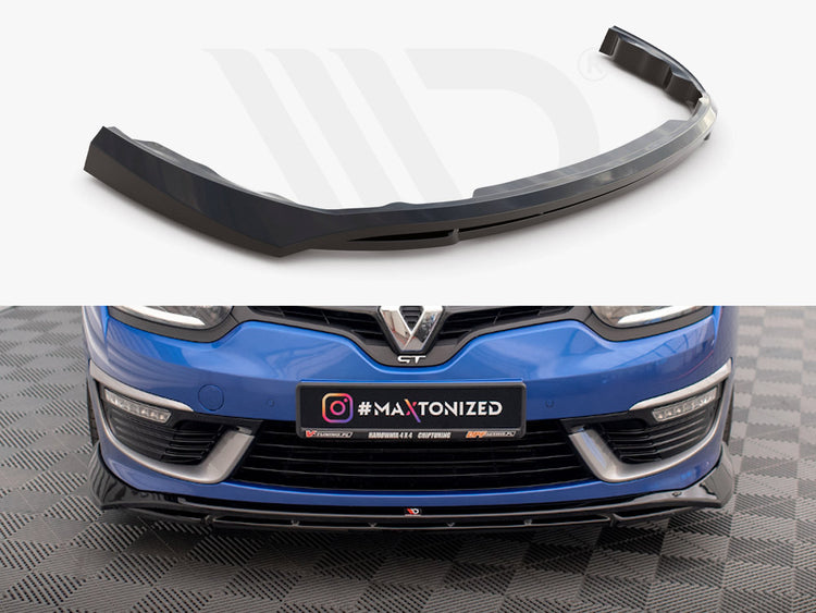 Front Splitter Renault Megane GT Line Grandtour Mk3 Facelift - Wayside Performance 