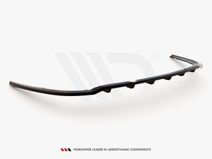 Central Rear Splitter (Vertical Bars) Renault Megane GT Line Grandtour Mk3 Facelift - Wayside Performance 