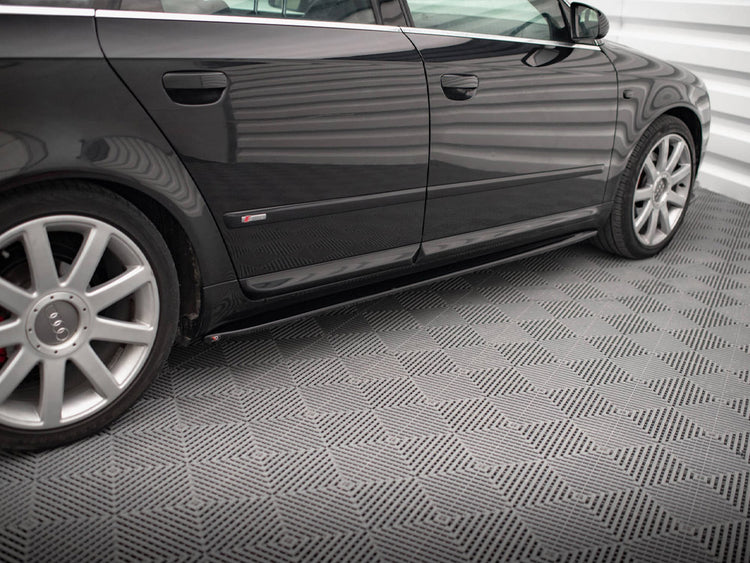 Side Skirts Diffusers Audi S4 / A4 / A4 S-Line B6 / B7 - Wayside Performance 