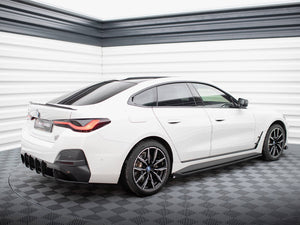 Side Skirts Diffusers V.1 BMW i4 M-Pack G26 - Wayside Performance 