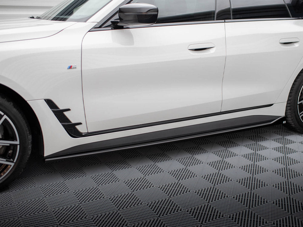 Side Skirts Diffusers V.1 BMW i4 M-Pack G26 - Wayside Performance 