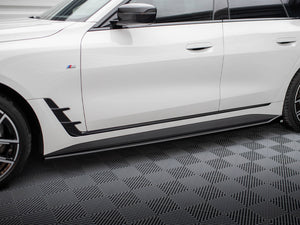Side Skirts Diffusers V.1 BMW i4 M-Pack G26 - Wayside Performance 