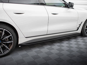 Side Skirts Diffusers V.1 BMW i4 M-Pack G26 - Wayside Performance 