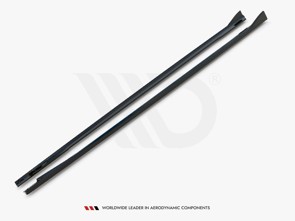 Side Skirts Diffusers V.1 BMW i4 M-Pack G26 - Wayside Performance 