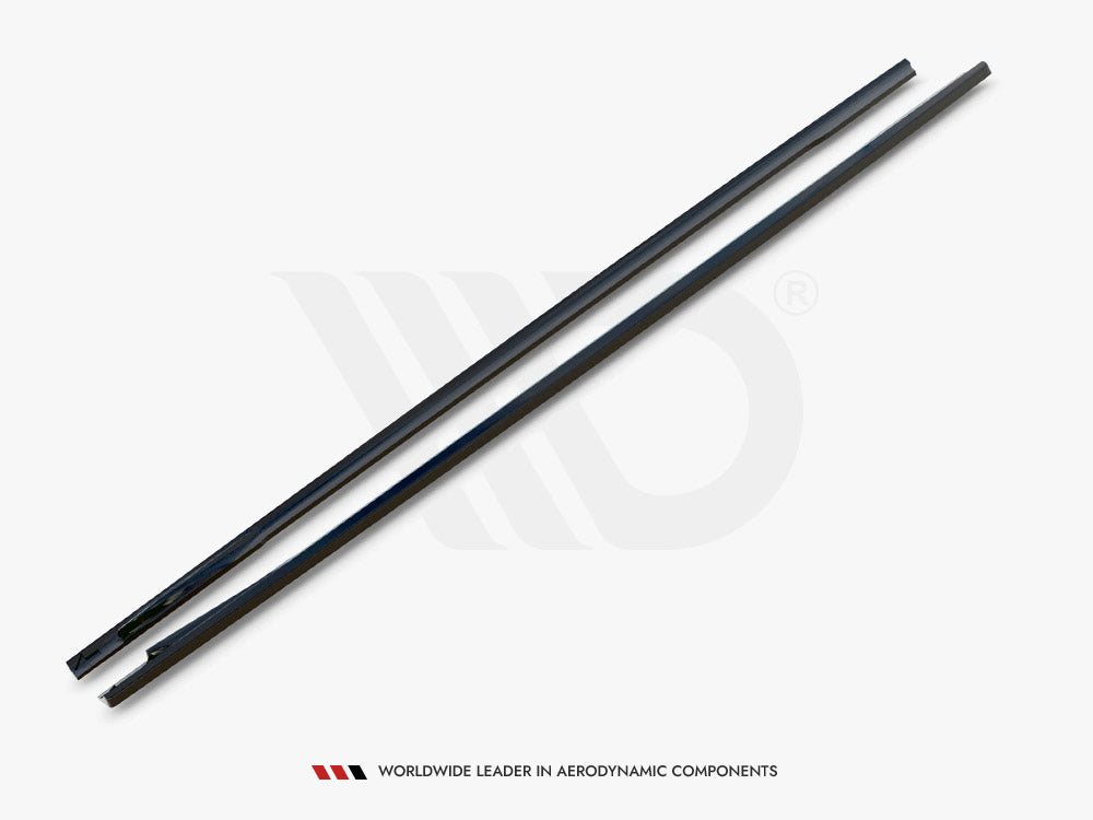 Side Skirts Diffusers V.2 BMW i4 M-Pack G26 - Wayside Performance 