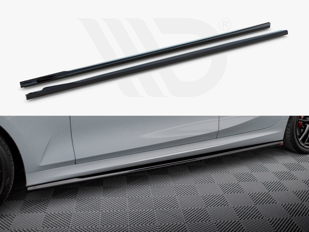 Side Skirts Diffusers BMW 3 M340i / M-Pack G20 / G21 Facelift - Wayside Performance 