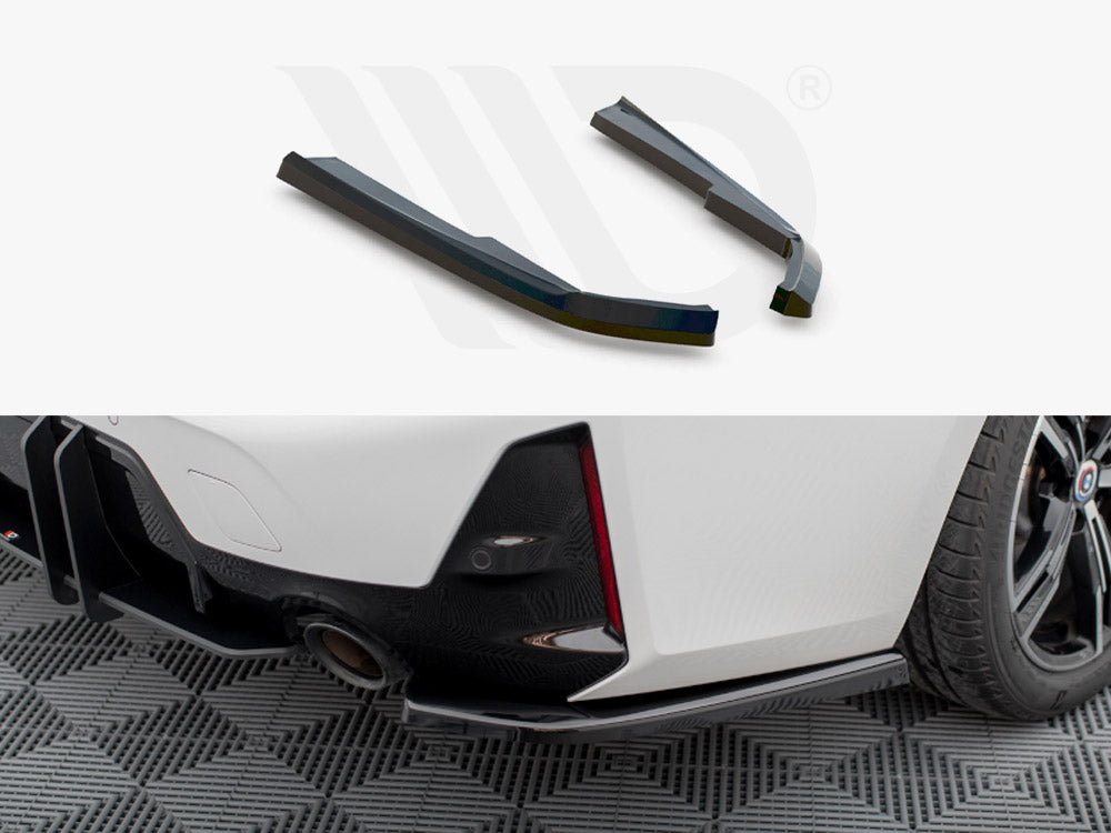 Rear Side Splitters BMW 3 M-Pack G20 / G21 Facelift - Wayside Performance 