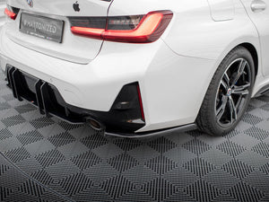 Rear Side Splitters BMW 3 M-Pack G20 / G21 Facelift - Wayside Performance 