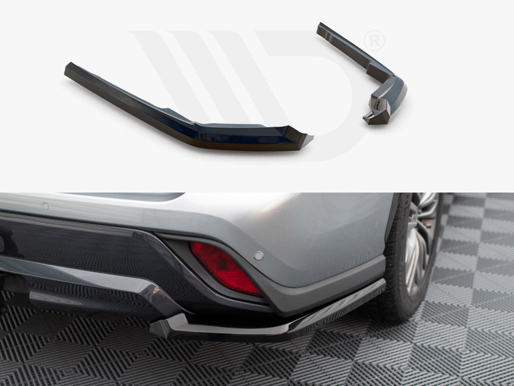 Rear Side Splitters Toyota Highlander Mk4 - Wayside Performance 