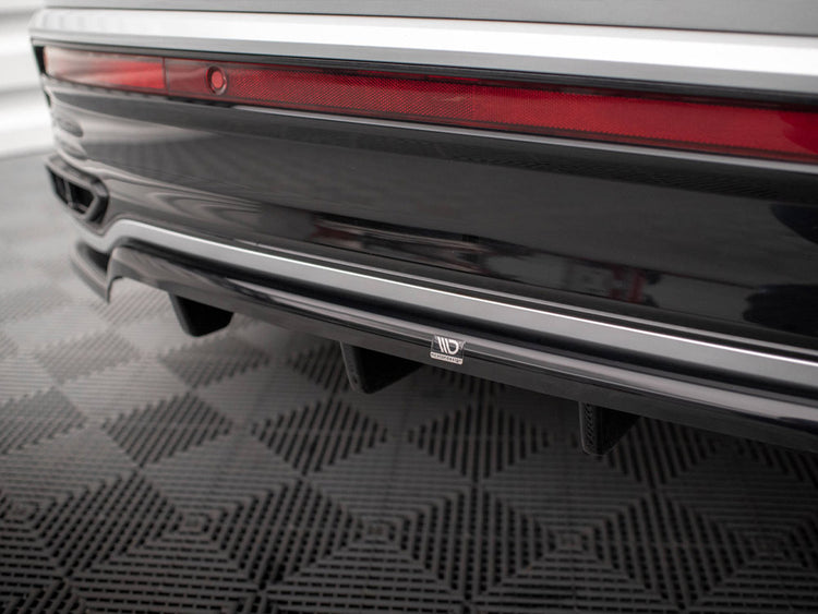 Central Rear Splitter (Vertical Bars) VW Taigo R-Line Mk1 - Wayside Performance 