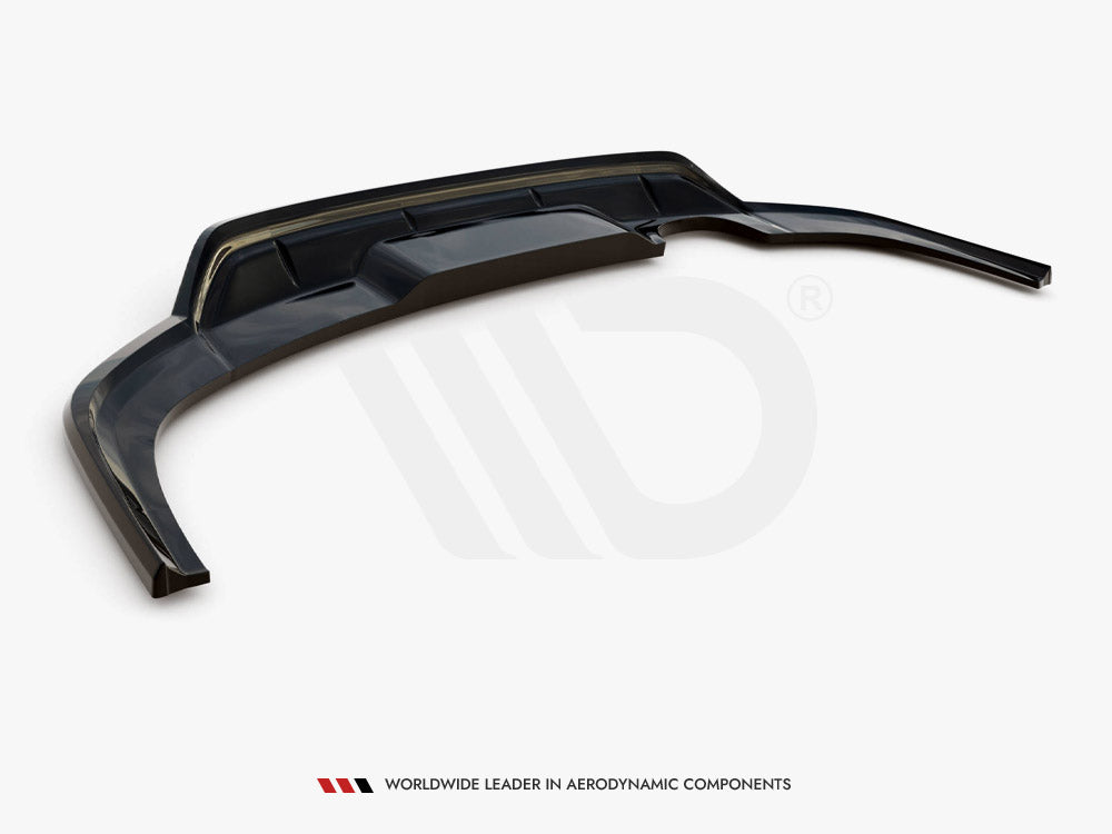 Central Rear Splitter (Vertical Bars) VW Taigo R-Line Mk1 - Wayside Performance 
