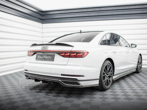 Central Rear Splitter (Vertical Bars) Audi A8 S-Line D5 - Wayside Performance 