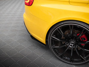 Street Pro Rear Side Splitters Audi RS4 B8 - Wayside Performance 