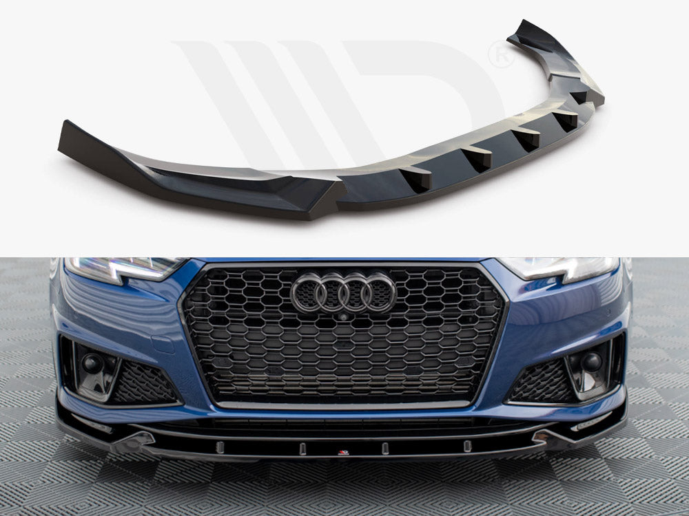 Front Splitter V.1 Audi A4 Competition B9 - Wayside Performance 