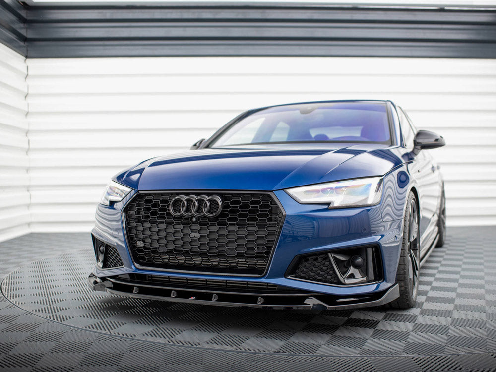 Front Splitter V.1 Audi A4 Competition B9 - Wayside Performance 