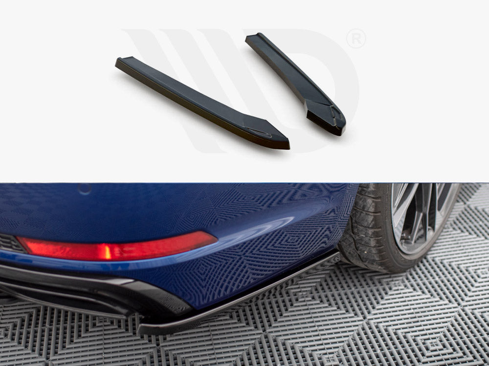 Rear Side Splitters Audi A4 Competition B9 - Wayside Performance 
