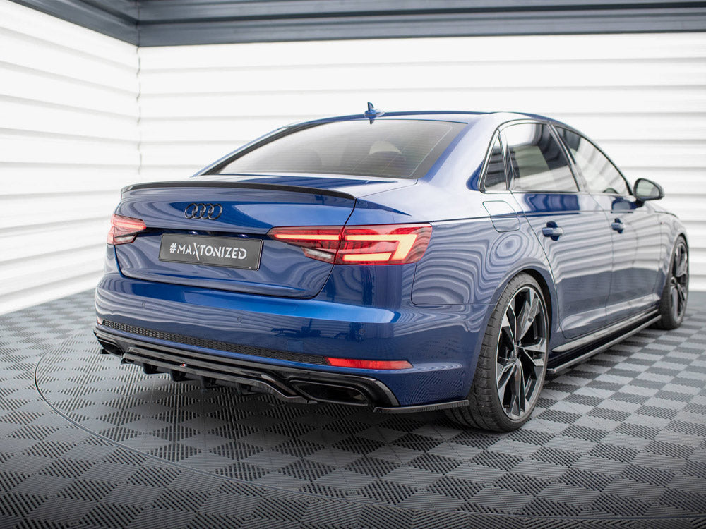 Rear Side Splitters Audi A4 Competition B9 - Wayside Performance 
