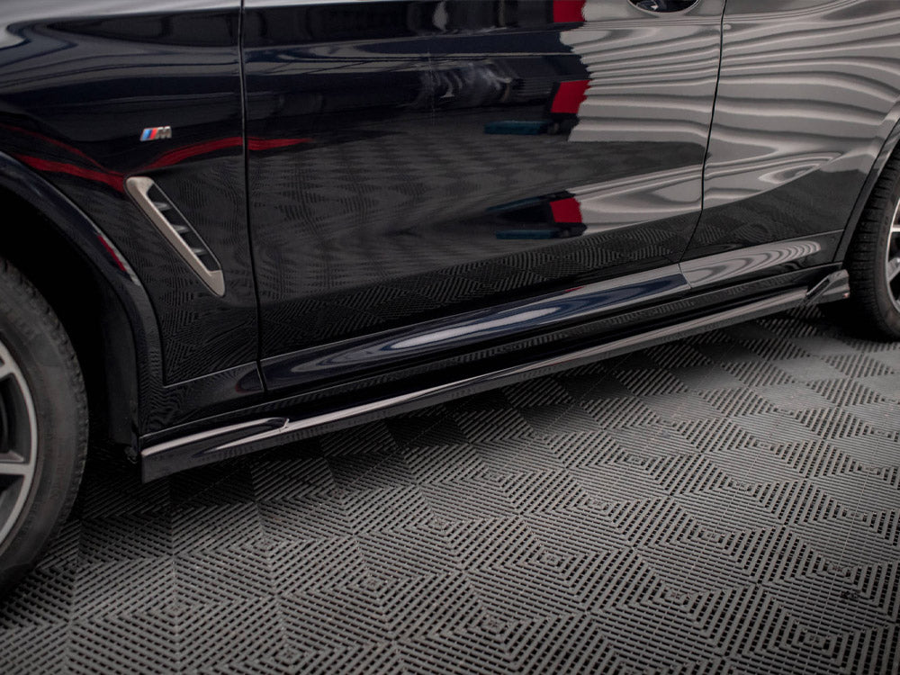 Side Skirts Diffusers V.2 BMW X4 M-Pack G02 - Wayside Performance 