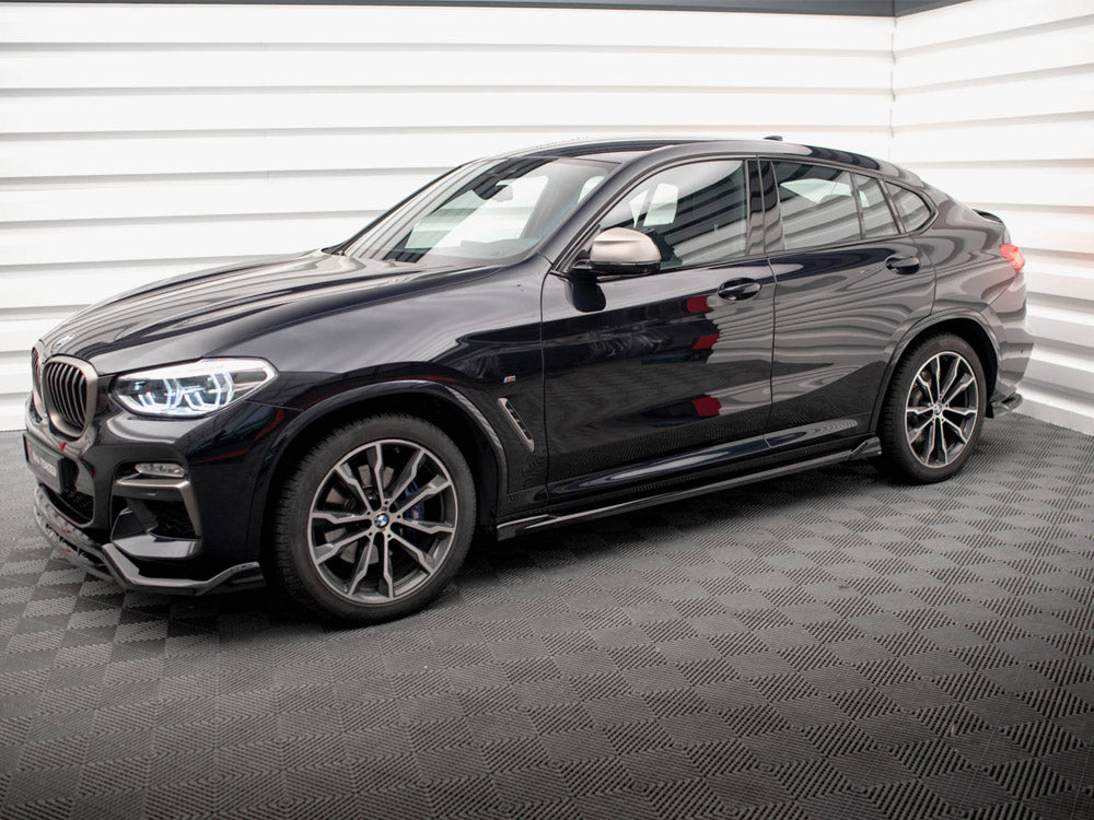 Side Skirts Diffusers V.2 BMW X4 M-Pack G02 - Wayside Performance 
