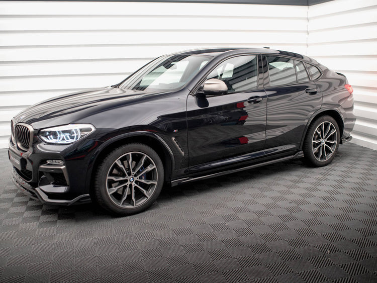 Side Skirts Diffusers V.2 BMW X4 M-Pack G02 - Wayside Performance 