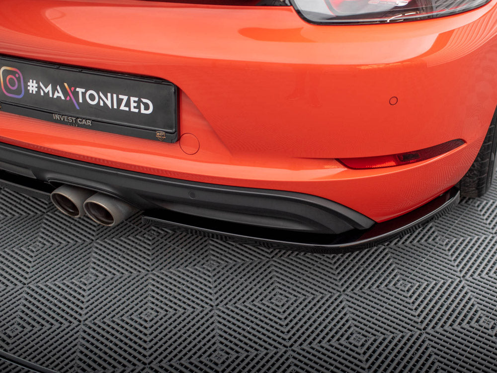 Rear Side Splitters Porsche 718 Cayman 982c - Wayside Performance 