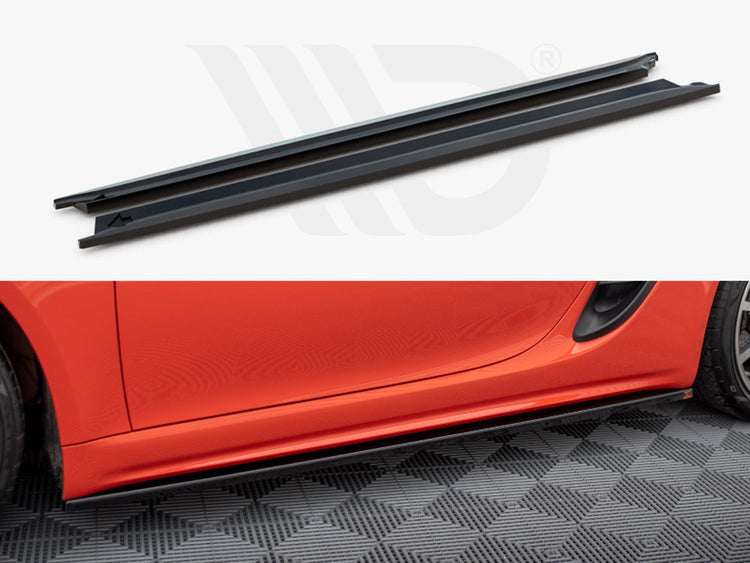 Side Skirts Diffusers Porsche 718 Cayman 982c - Wayside Performance 