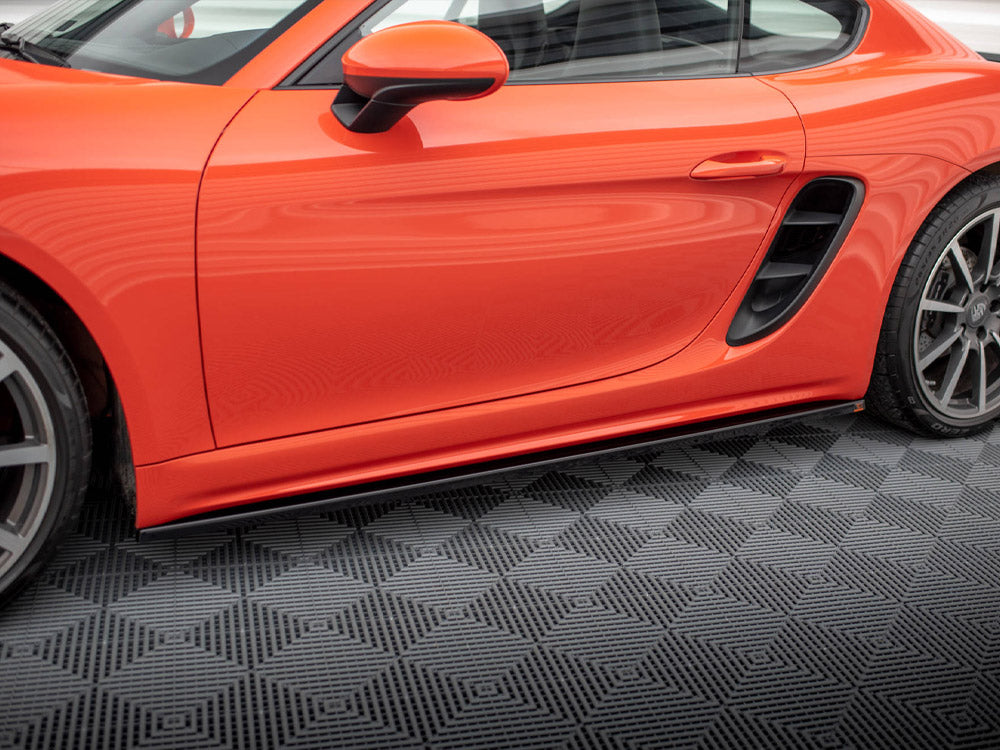 Side Skirts Diffusers Porsche 718 Cayman 982c - Wayside Performance 