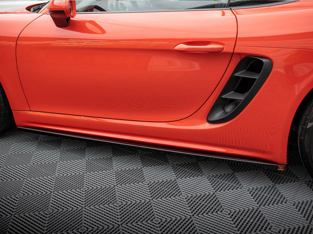 Side Skirts Diffusers Porsche 718 Cayman 982c - Wayside Performance 