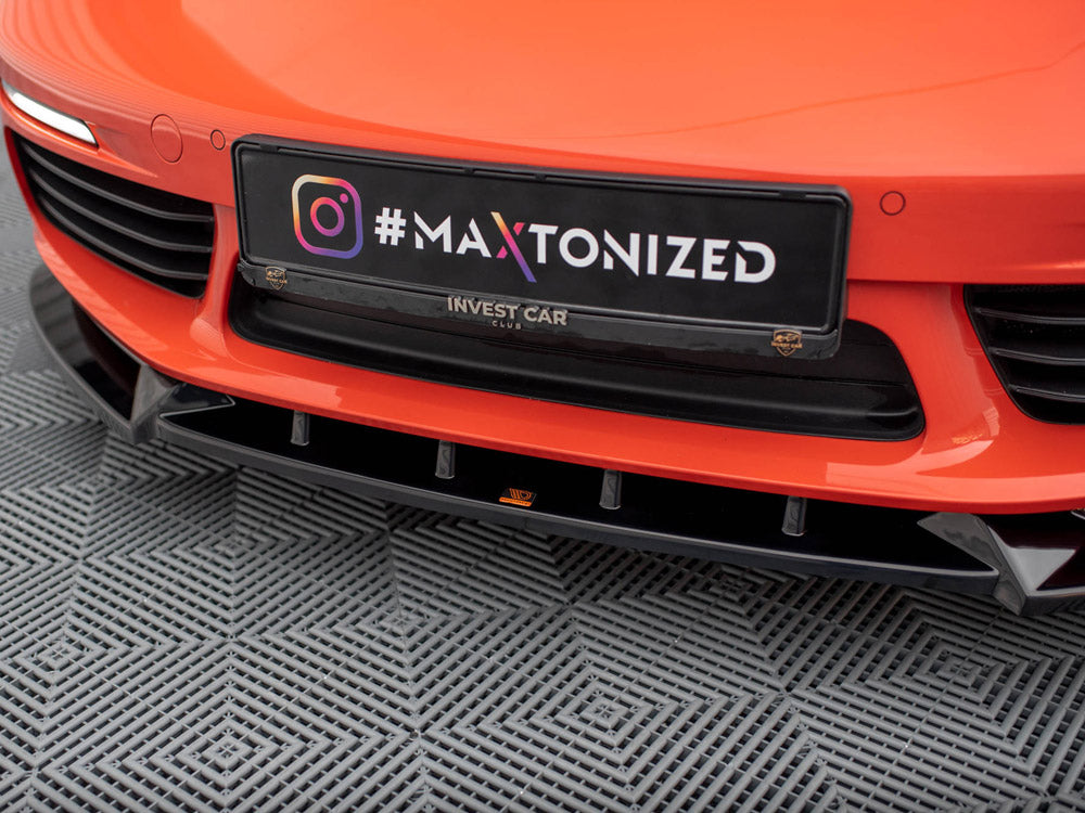 Front Splitter V.1 Porsche 718 Cayman 982c - Wayside Performance 