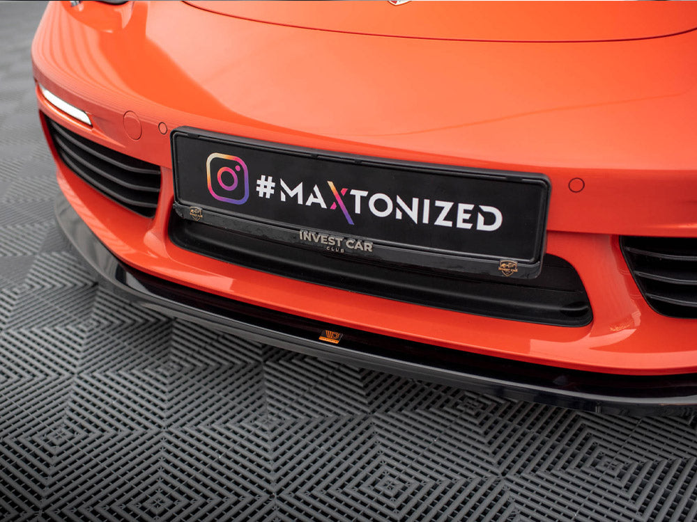 Front Splitter V.2 Porsche 718 Cayman 982c - Wayside Performance 