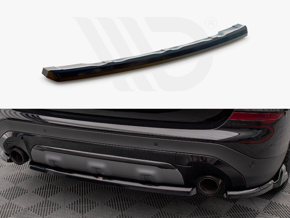 Central Rear Splitter BMW X3 G01 - Wayside Performance 