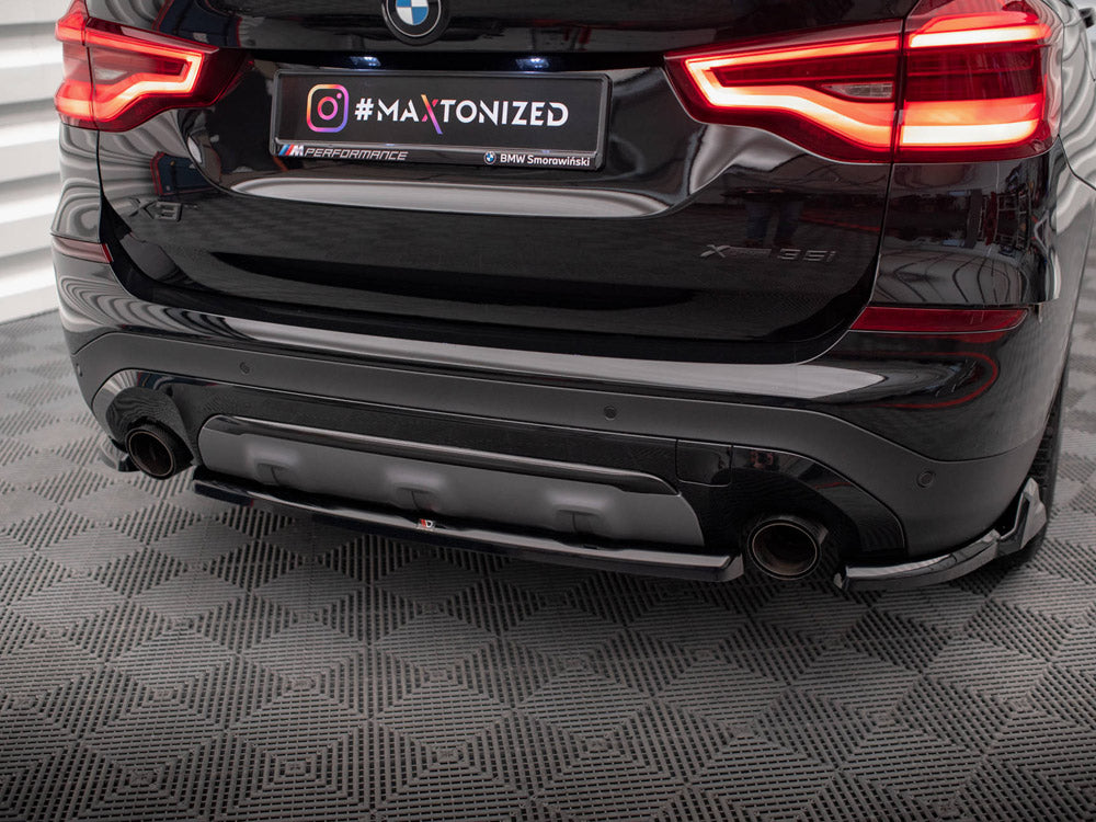 Central Rear Splitter BMW X3 G01 - Wayside Performance 