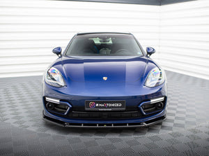 Front Splitter V.2 Porsche Panamera E-Hybrid 971 Facelift - Wayside Performance 