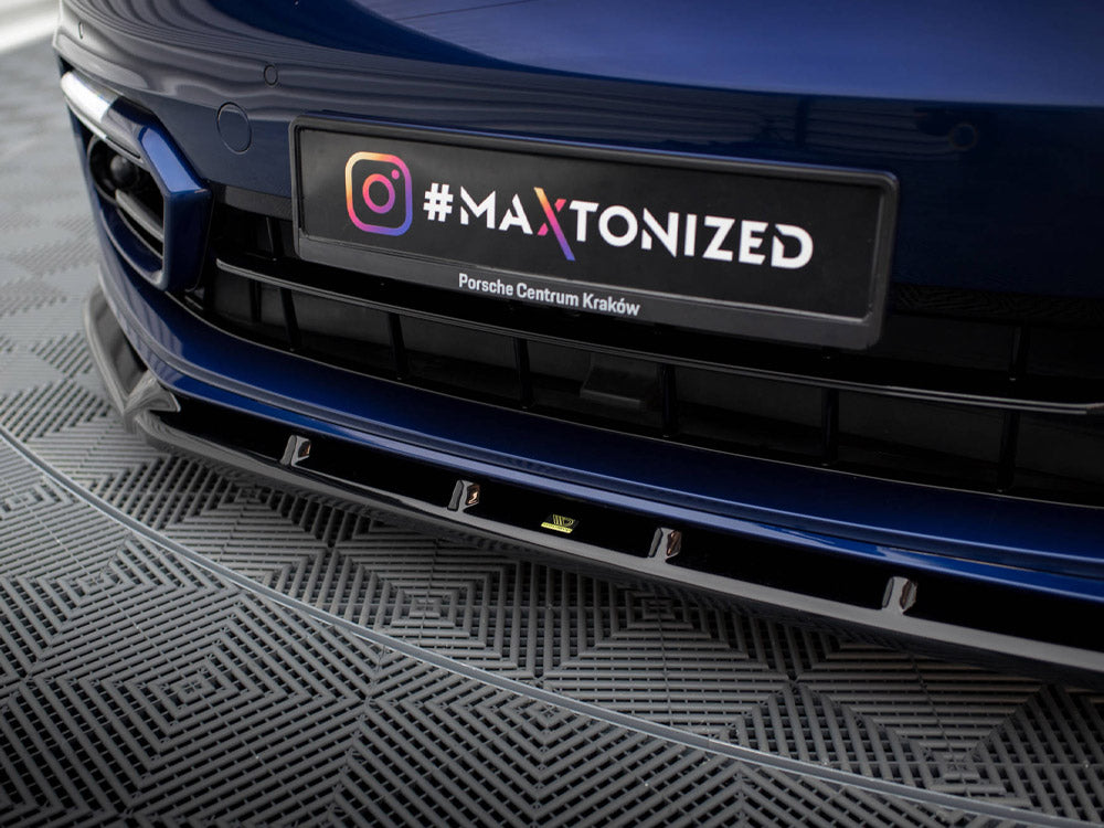 Front Splitter V.2 Porsche Panamera E-Hybrid 971 Facelift - Wayside Performance 