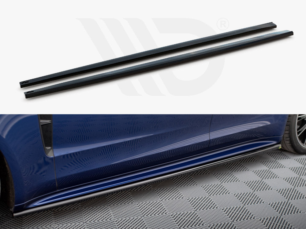 Side Skirts Diffusers Porsche Panamera E-Hybrid 971 Facelift - Wayside Performance 