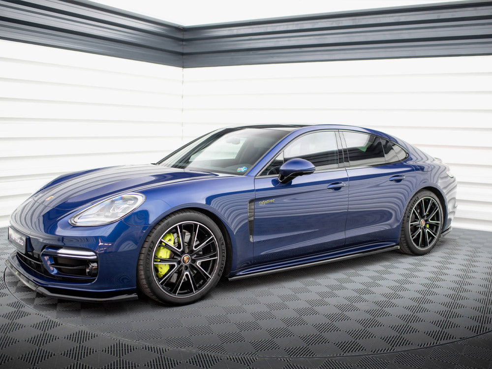 Side Skirts Diffusers Porsche Panamera E-Hybrid 971 Facelift - Wayside Performance 