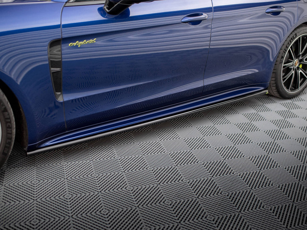 Side Skirts Diffusers Porsche Panamera E-Hybrid 971 Facelift - Wayside Performance 