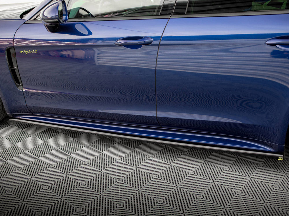 Side Skirts Diffusers Porsche Panamera E-Hybrid 971 Facelift - Wayside Performance 