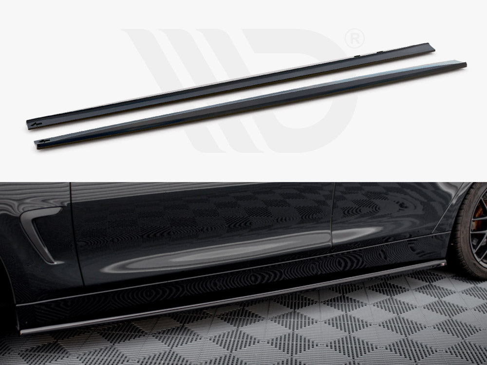 Side Skirts Diffusers BMW 4 Gran Coupe F36 - Wayside Performance 