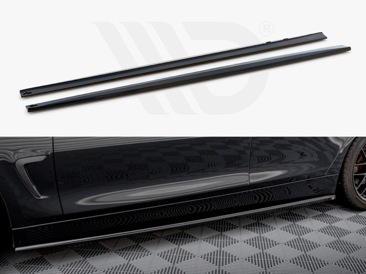 Side Skirts Diffusers BMW 4 Gran Coupe F36 - Wayside Performance 