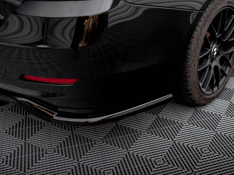 Central Rear Splitter (Vertical Bars) BMW 4 Gran Coupe F36 - Wayside Performance 