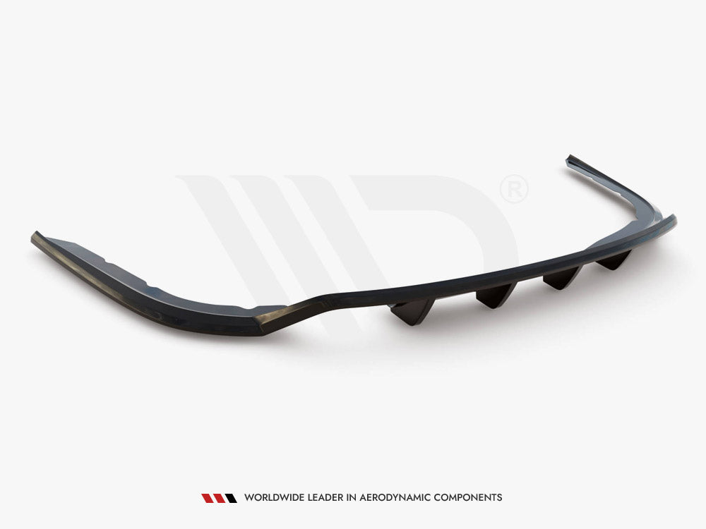 Central Rear Splitter (Vertical Bars) BMW 4 Gran Coupe F36 - Wayside Performance 