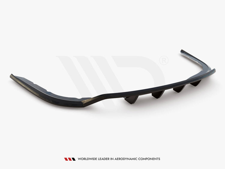Central Rear Splitter (Vertical Bars) BMW 4 Gran Coupe F36 - Wayside Performance 