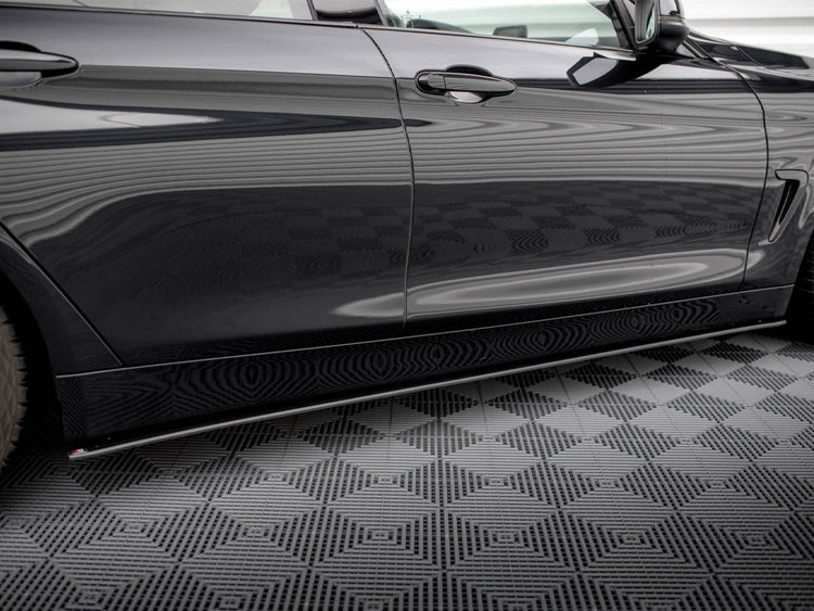 Street PRO Side Skirts Diffusers BMW 4 Gran Coupe F36 - Wayside Performance 